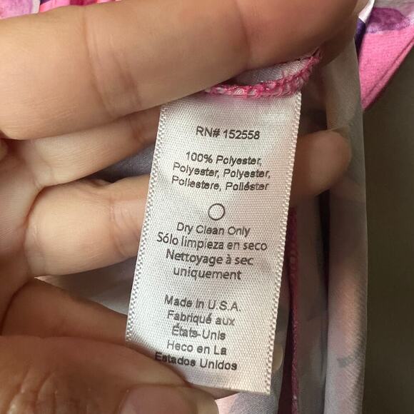 DELFI Anthropologie Quinn Multicolor Floral Pleated Midi Dress Size S - Picture 6 of 6